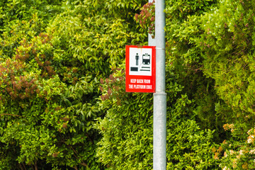 Railway sign 