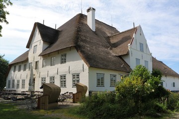 Roter Haubarg, Nordfriesland, Eiderstedt, Witzwort, Nordsee, Schleswig-Holstein 