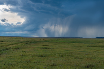 A Rainstorm in the Plains of Eastern Colorado