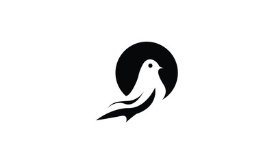 Bird Logo Design (Vector illustration) 