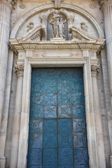 Italy, Lecce,  typical baroque style church