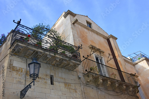 Italy Lecce Ancient Buildings And Streets Of The Old Town