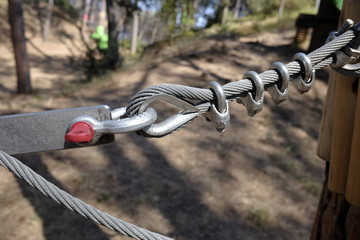 steel cables for adventure park