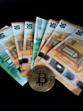 Bitcoin gegen Euro W&auml;hrung schwarze Zeiten