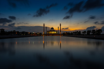 Central Mosque, Songkhla province, Southern of Thailand.