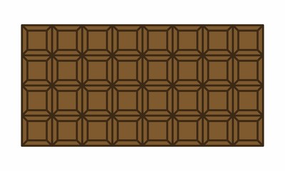 Chocolate bar illustration