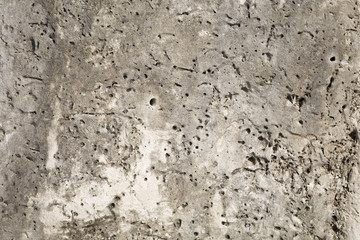 Roccia con fori - particolare