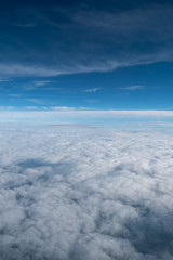 Cloud texture and blue sky