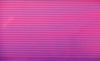 Red color metal sheet material roller gate or door