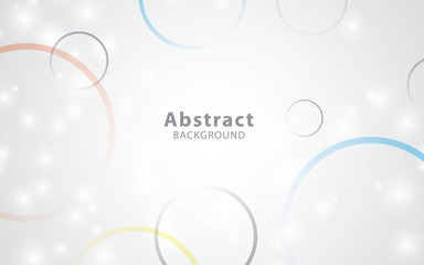 white abstract background vector 