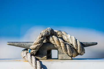 Yachting ropes knots