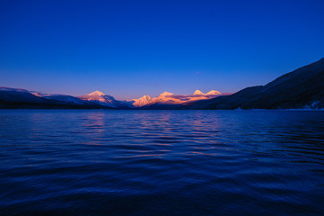 Fototapeta na wymiar Lake McDonald Glacier National Park