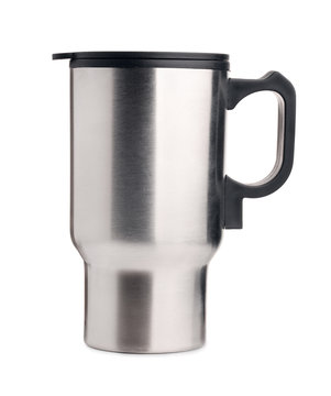 Stainless steel travel thermos  mug