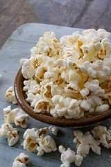 fresh popcorn snack