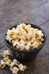 fresh popcorn snack