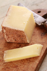 cheese British Lincolnshire poacher