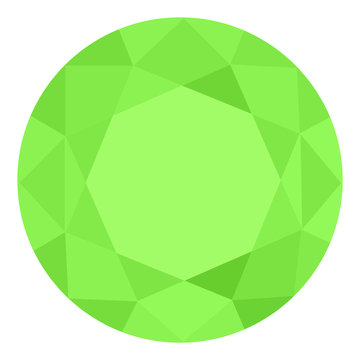 Green jewels vector