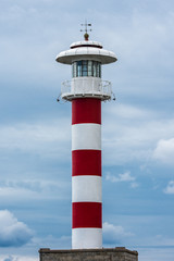lighthouse in the port