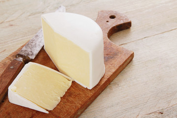 traditional waxed wensleydale cheese