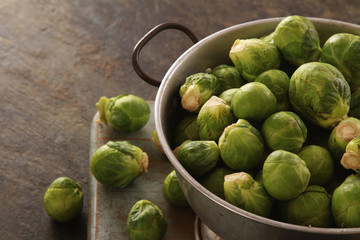 peeled brussel sprouts