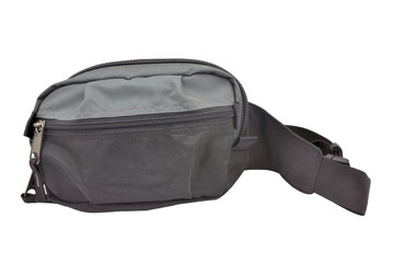 Naklejka premium waist pouch isolated on white background