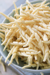 fresh uncooked pasta