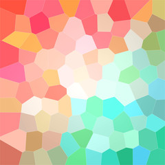 Fototapeta na wymiar Stunning abstract illustration of green, blue and red bright Big hexagon. Lovely background for your design.