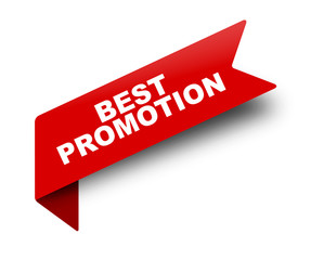 red vector banner ribbon best promotion