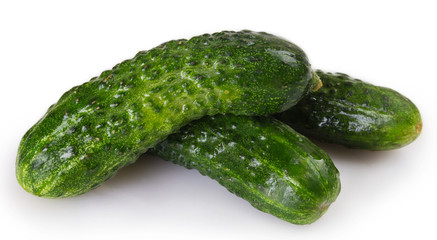 Fresh cucumbers