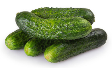 Fresh cucumbers