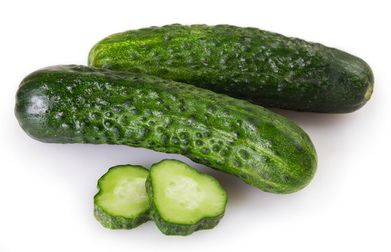 Fresh cucumbers