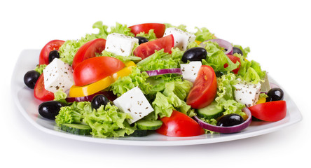 Fresh vegetable salad