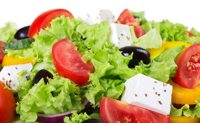 Fresh vegetable salad