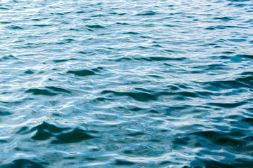 Sea water surface