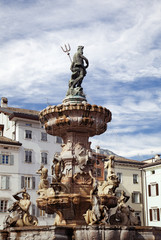 Fountain of Neptune in Trento