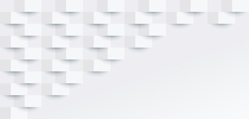 White abstract background vector with blank space for text.