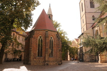 Die Fronleichnamkapelle im Zentrum von Lutherstadt-Wittenberg
