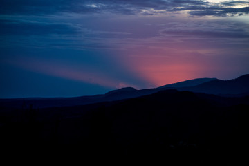 Sonnenuntergang in Kuba