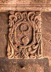 Relief im San Agustin Kloster in Arequipa, Peru