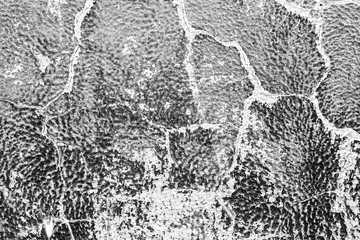 Obraz premium Wall fragment with scratches and cracks. It can be used as a background