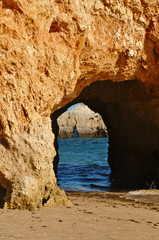 Three Brothers Beach - Praia dos Tres Irmaos. Algarve, Portugal