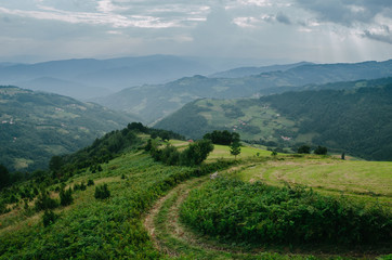 Fototapeta na wymiar Serbian mountain landscape