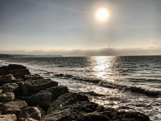 Obraz premium Sunset, atardecer en el mar.