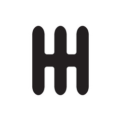 manual gearbox icon vector design isolated on white background