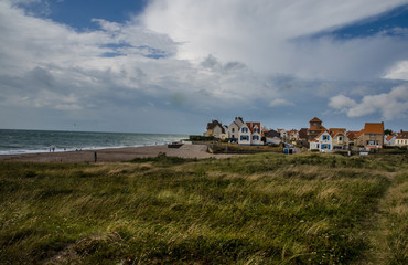 Fototapeta na wymiar Die Côte d’Opale ist der französische Küstenstreifen des Ärmelkanals von Dunkerque im Norden bis zur Mündung der Somme im Süden.