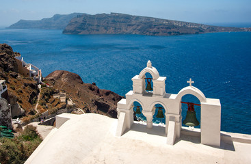 Fototapeta na wymiar Santorini Oia Holiday Greece
