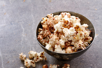 fresh popcorn snack