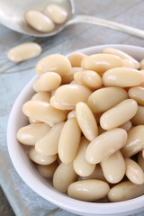 cannellini beans in dish