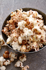 fresh popcorn snack