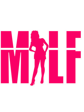 silhouette umriss text milf hunter mutter frau weiblich sexy kind girl hei&szlig; sex ficken poppen j&auml;ger date &auml;ltere clipart